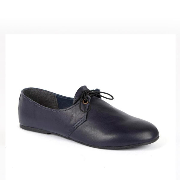 Freestyle Halle Navy Leather Lace Up Shoe