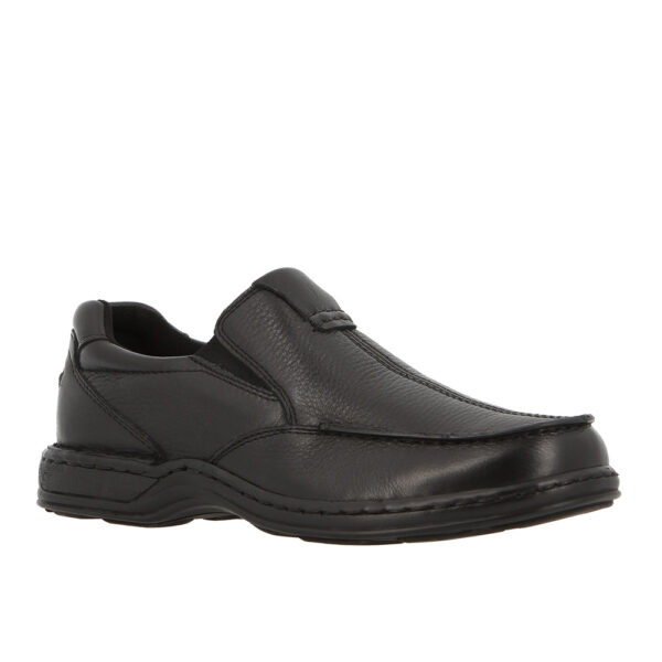 Hush Puppies Sawyer B 1002 Black Mens Shoe