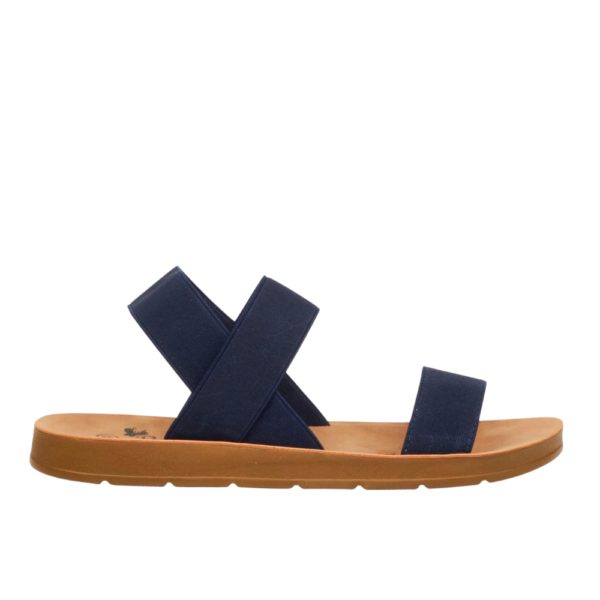 Butterfly Feet Zina 7 4071 Navy Ladies Sandals