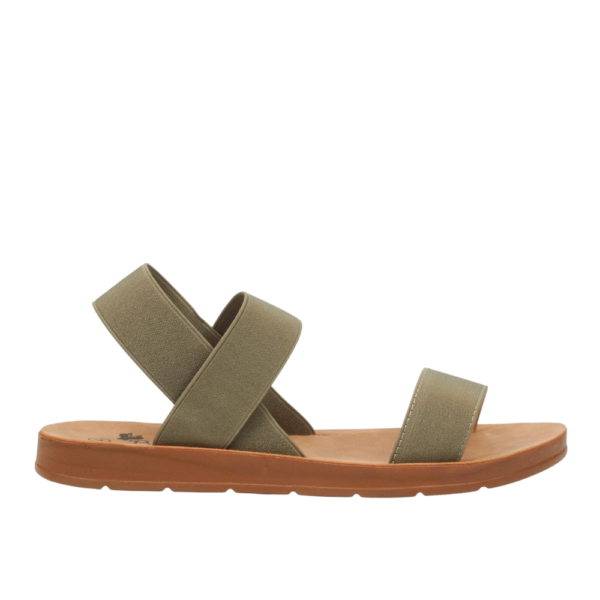 Butterfly Feet Zina 7 4065 Olive Ladies Sandals