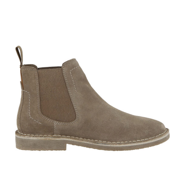 Hush Puppies Josie Genuine Leather Knee-High Suede Ankle Boot Beige