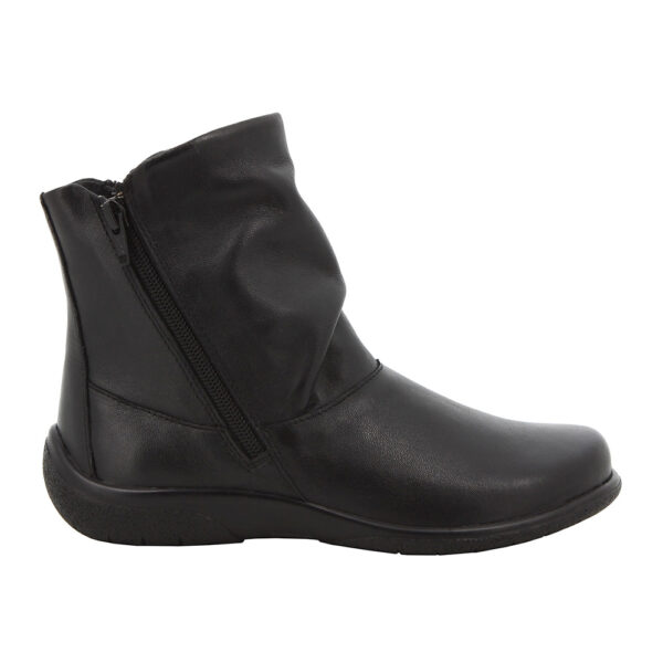 Hush Puppies Sun Genuine Napa Leather Ankle Boot Black