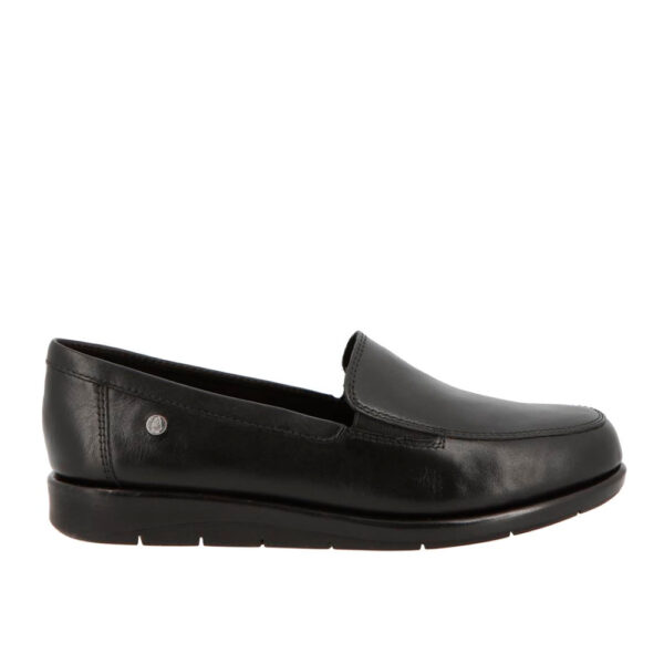Hush Pup Thea 3575 Black Ladies Leather Comfort Shoe